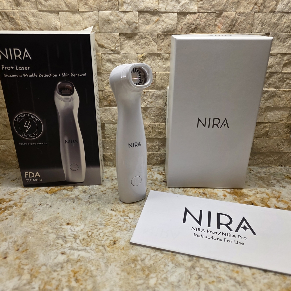 NIRA Pro+ Laser Skin Renewal Device - White